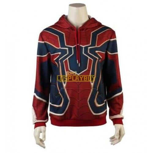 Spiderman Hoodie Cosplay Costume