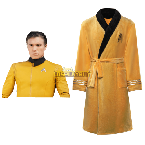 Star Trek- Captain Pike Bathrobe Belt Cosplay Costume Outfits Suit