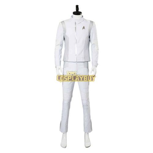 Star Trek: Discovery Dr. Hugh Culber White Uniform Cosplay Costume
