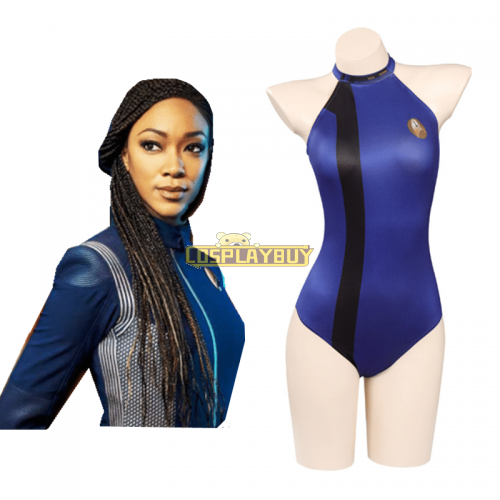 Star Trek: Discovery Season 4 Spock Swimsuit Cosplay Costume Jumpsuit Swimwear Suit