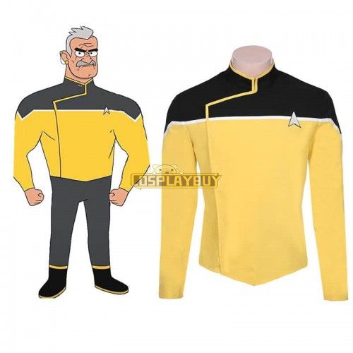 Star Trek: Lower Decks Season 1 Men Uniform Coat Cosplay Costume