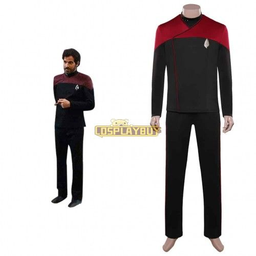 Star Trek: Picard Santiago Cabrera Cosplay Costume Outfits Suit