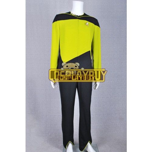 Star Trek Security Operations Duty Yellow Jumpsuit