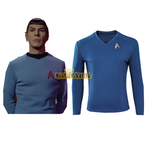 Star Trek：Strange New World Mr.Spock Cosplay Costumes Shirt Brooch Outfits Suit