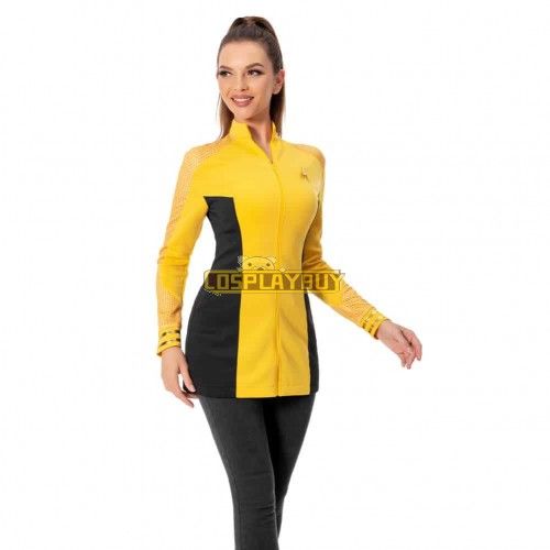 Star Trek：Strange New World S1 Una Chin-Riley Cosplay Costumes Coat Outfits Suit