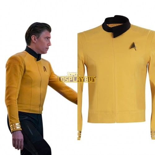 Star Trek: Strange New Worlds 2022 Christopher Pike Cosplay Costume Outfit Suit