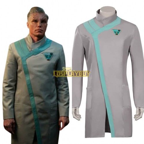 Star Trek: Strange New Worlds Season 1 Spock Cosplay Costume Coat Only Suit