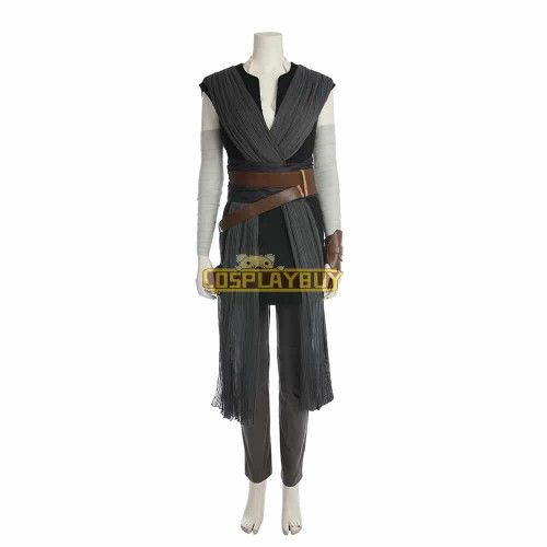Star Wars Episode VIII: The Last Jedi Rey Jedi Training Cosplay Costume