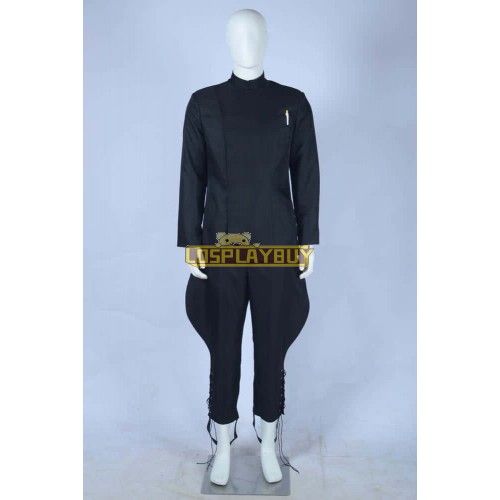 Star Wars Imperial Officer Uniform Cosplay Costume - Black