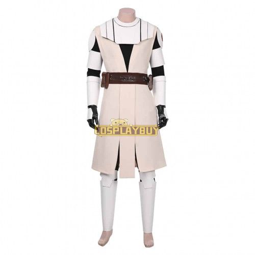 Star Wars The Clone Wars Obi-Wan Kenobi Cosplay Costume