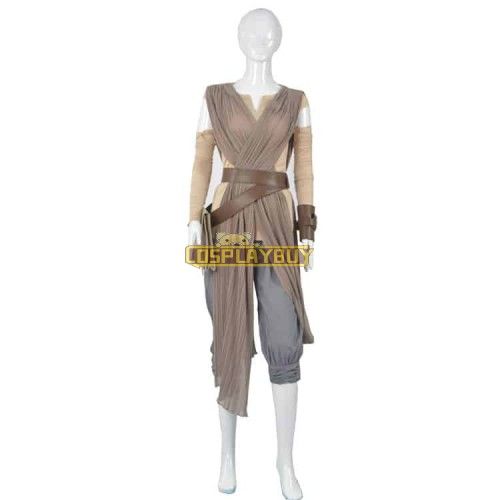 Star Wars The Force Awakens Rey Cosplay Costume