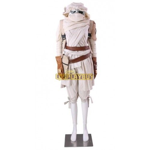 Star Wars The Force Awakens Rey Mummy Cosplay Costume