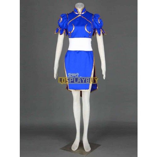 Street Fighter Chun Li Cosplay Costume