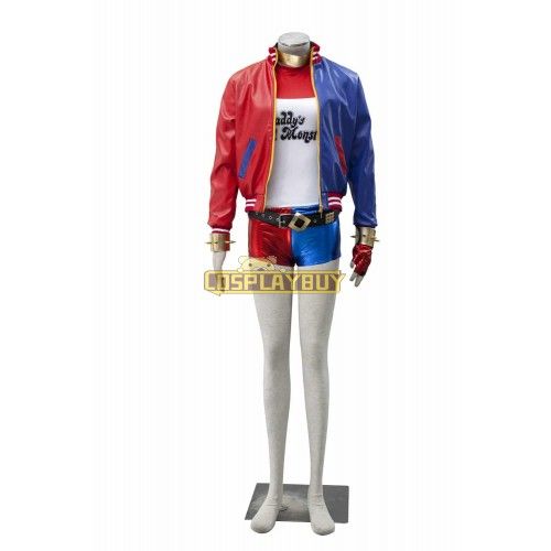 Suicide Squad Harley Quinn Cosplay Costume