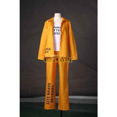 Suicide Squad Harley Quinn Prison Cosplay Costume