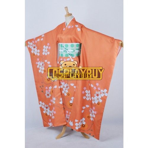 Super Danganronpa 2 Cosplay Hiyoko Saionji Kimono