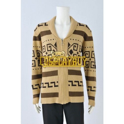 The Big Lebowski Dude Cowichan Sweater Jacket