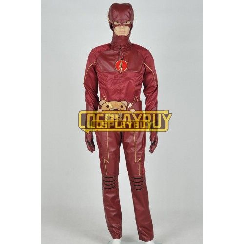 The Flash Cosplay Barry Allen Uniform