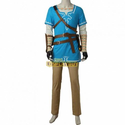 The Legend of Zelda: Breath of the Wild Link Cosplay Costume