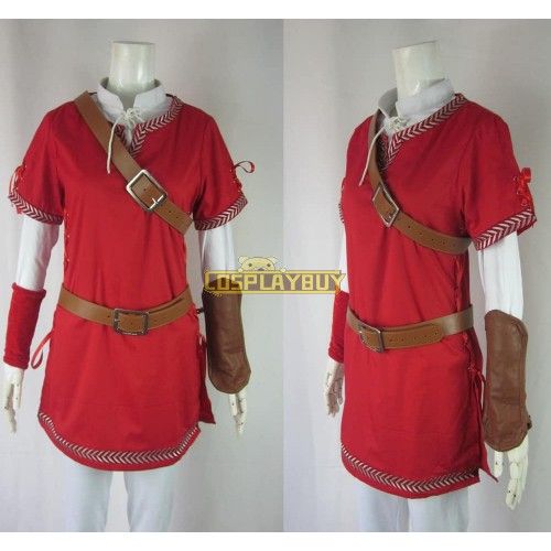 The Legend of Zelda Link Red Cosplay Costume