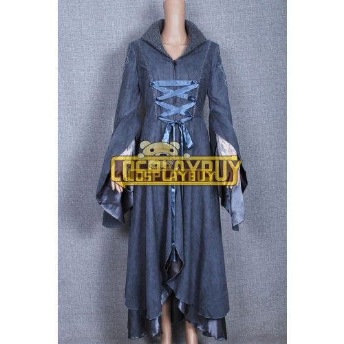 The Lord Of The Rings Arwen Coat Grey Dress