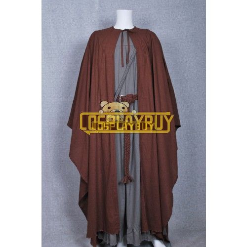 The Lord Of The Rings Gandalf Brown Costume