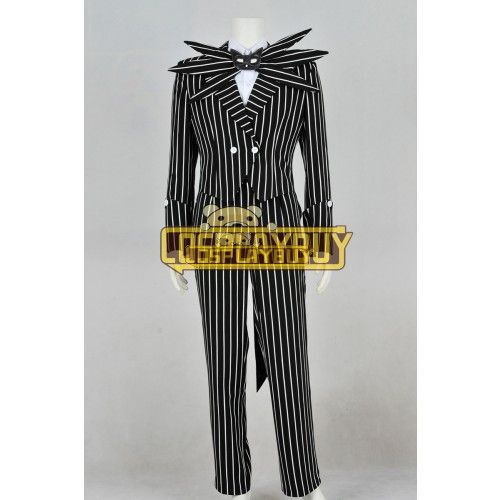 The Nightmare Before Christmas Costume Jack Skellington Uniform