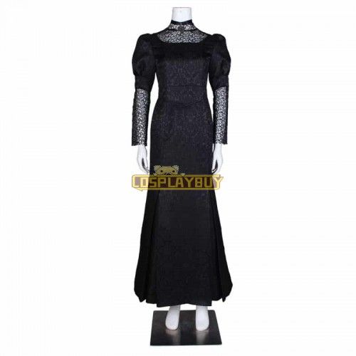 The Witcher 3: Wild Hunt Yennefer Black Dress Cosplay Costume