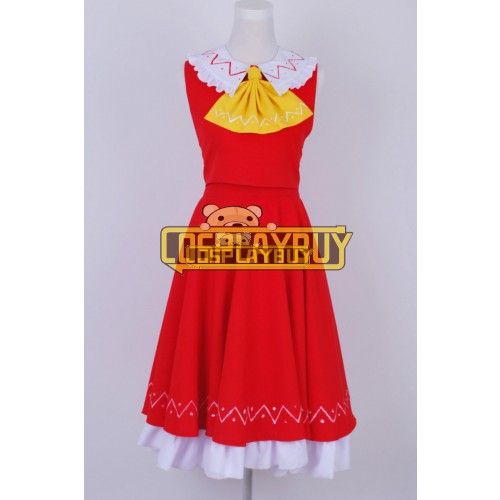 Touhou Project Cosplay Reimu Hakurei Dress