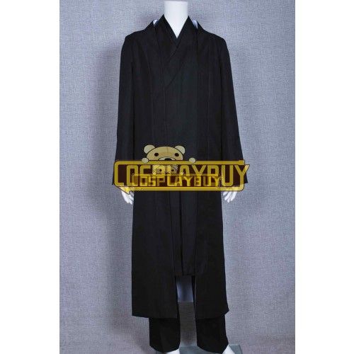 Tron: Legacy Costume Kevin Flynn Clu Black Kimono