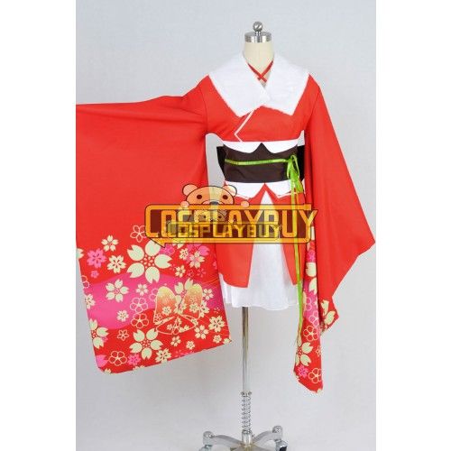 Unbreakable Machine Doll Cosplay Yaya Red Kimono