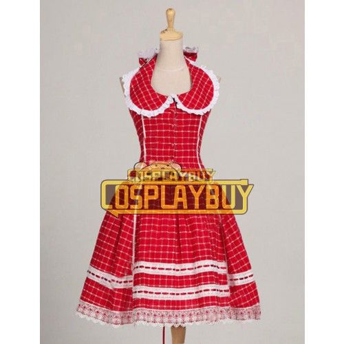 Victorian Lolita 1950s Romantic Chic Halterneck Gothic Lolita Dress