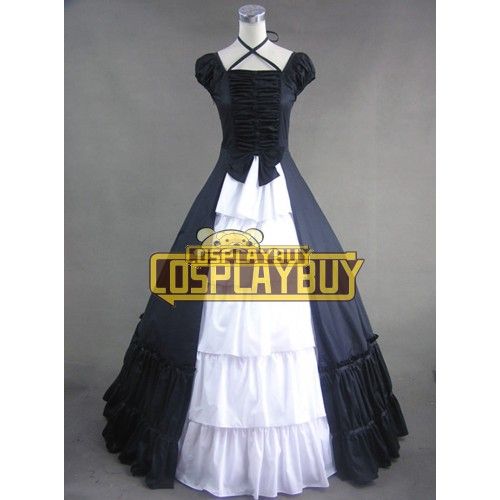 Victorian Lolita Civil War Gothic Lolita Dress Ribbon