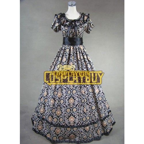 Victorian Lolita Civil War Lady Gothic Lolita Dress