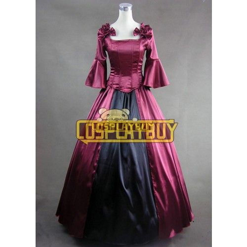 Victorian Lolita Colonial Wedding Gothic Lolita Dress Red