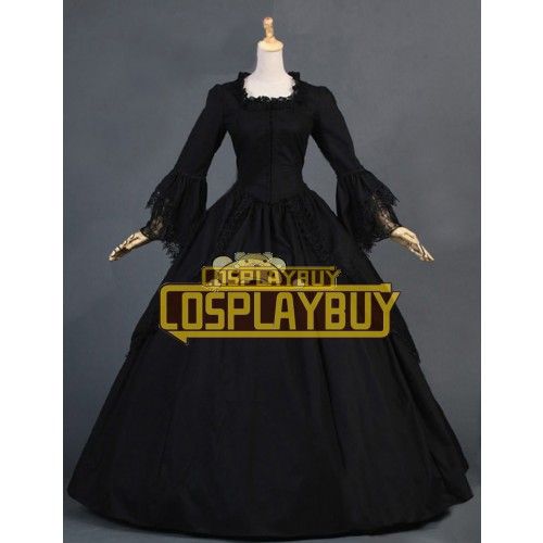 Victorian Lolita French Reenactment Period Gothic Lolita Dress