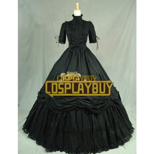 Victorian Lolita Reenactment Steampunk Punk Lolita Dress