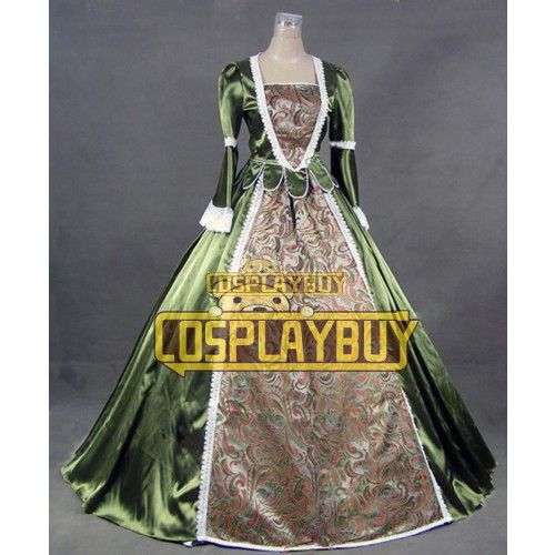 Victorian Lolita Renaissance Colonial Brocade Gothic Lolita Dress