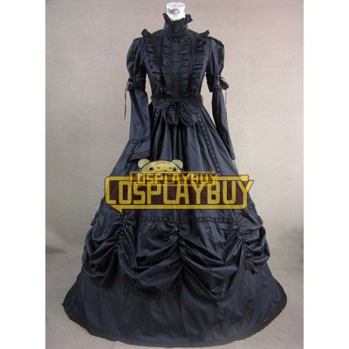 Victorian Lolita Renaissance Cotton Gothic Lolita Dress