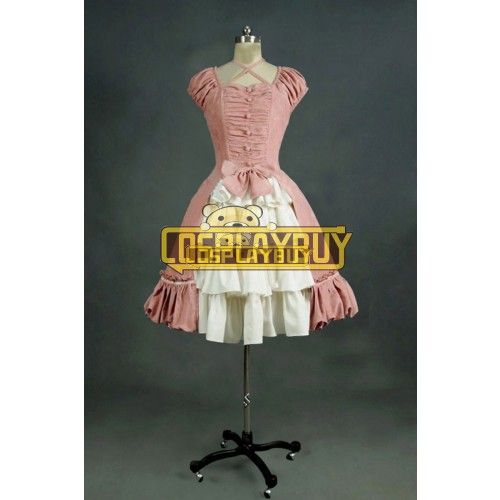 Victorian Lolita Romantic Vintage Sweet Party Gothic Lolita Dress 