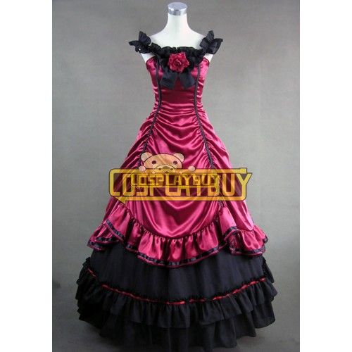 Victorian Lolita Southern Belle Flower Gothic Lolita Dress