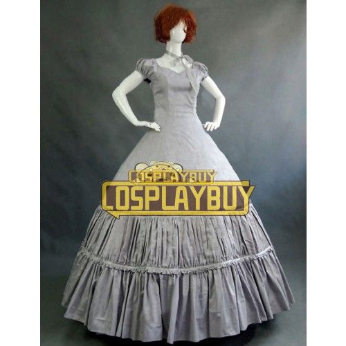 Victorian Lolita Southern Belle Satin Evening Gothic Lolita Dress