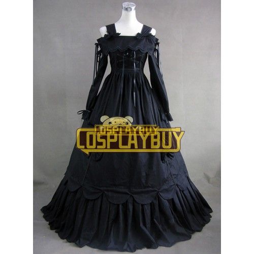 Victorian Lolita Southern Belle Ribbons Gothic Lolita Dress