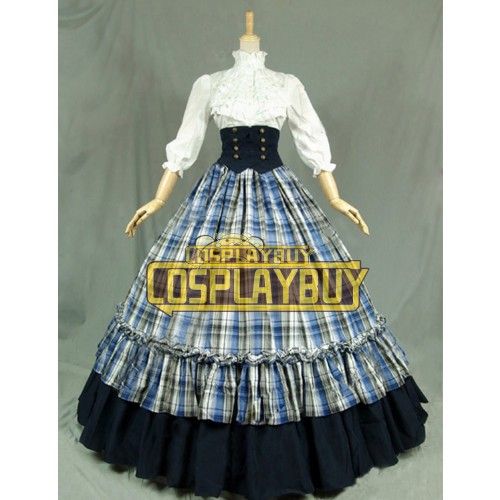 Victorian Lolita Stage Reenactment Punk Lolita Dress 