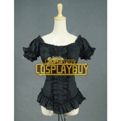 Victorian Lolita Steampunk Blouse Punk Lolita Dress 