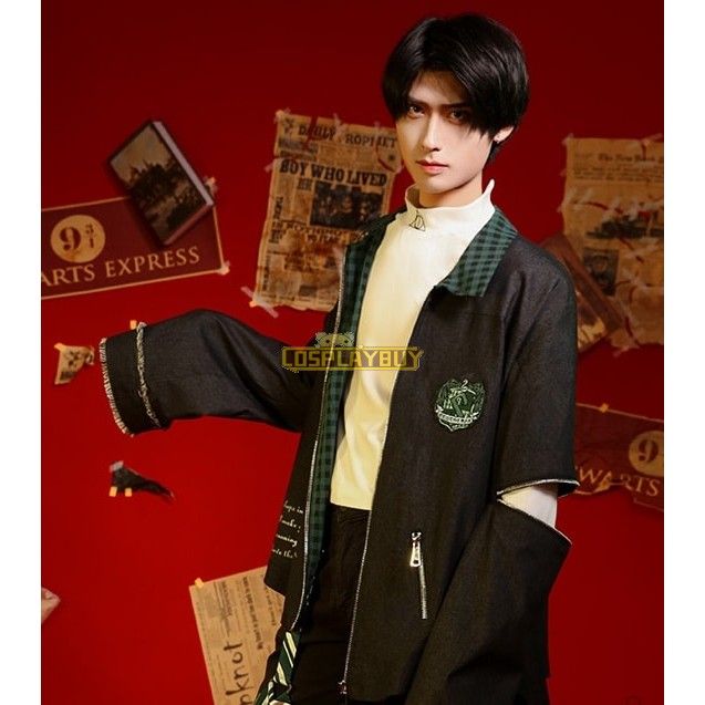 Harry Potter Slytherin Boy s Daily Coat Costume Cosplay Buy UK