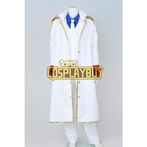 One Piece Cosplay Costume Vice Admiral Monkey D Garp White Uniform