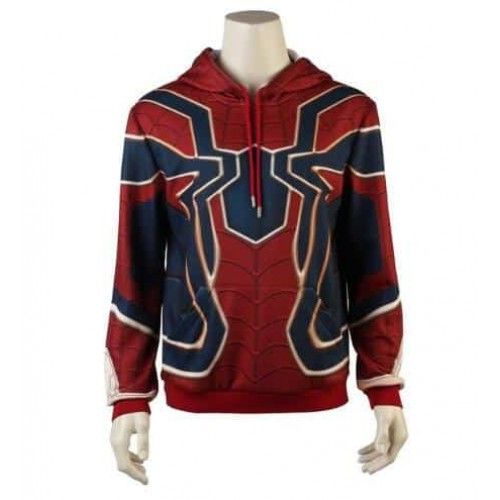 Spiderman best sale hoodie cosplay