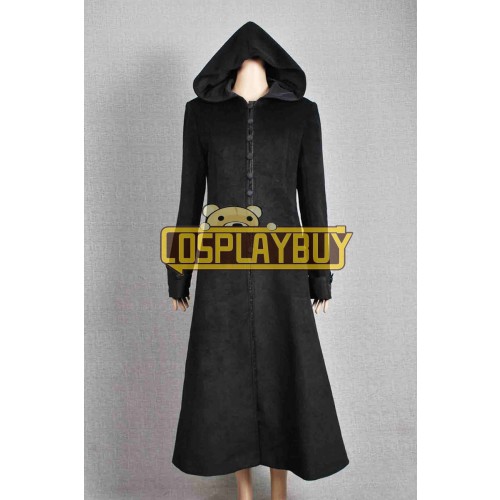 Twilight New Moon Cosplay Costume Volturi Jane Black Wool Coat