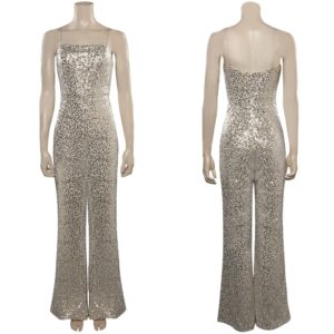 2023 Barbie Margot Robbie Barbie Disco Cosplay Costume Jump